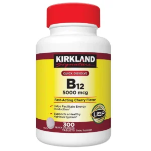 Viên Ngậm Vitamin B12 5000mcg Kirkland 300 Viên Mỹ