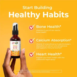 MaryRuth's Vegan Vitamin D3+K2 Liquid Spray Dạng Xịt 30ml Mỹ - Ảnh 5