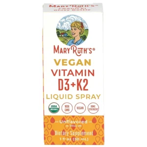 MaryRuth's Vegan Vitamin D3+K2 Liquid Spray Dạng Xịt 30ml Mỹ