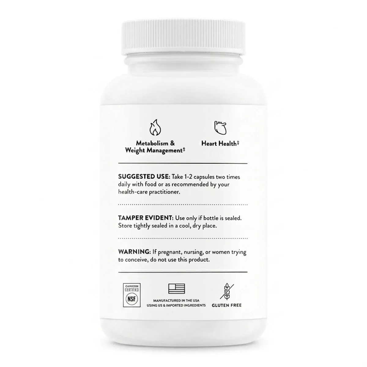 Viên Uống Thorne Berberine Dual Action 60 Viên Mỹ - Ảnh 4