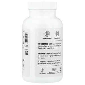 Canxi Hữu Cơ Thorne Calcium Chelated 120 Viên Mỹ - Ảnh 4