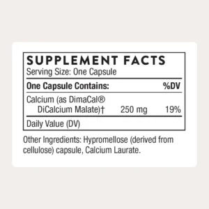 Thành phần Canxi Hữu Cơ Thorne Calcium Chelated 120 Viên Mỹ