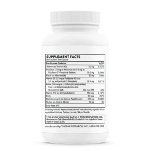 Viên Uống Thorne Stress B-Complex 60 Viên Mỹ - Ảnh 3