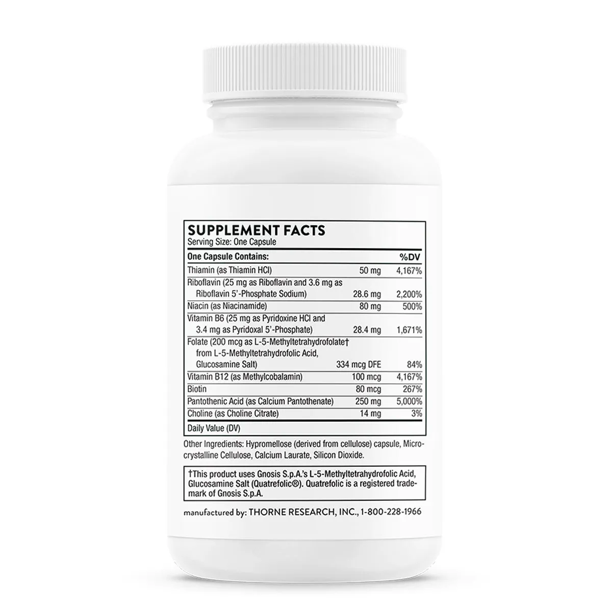 Viên Uống Thorne Stress B-Complex 60 Viên Mỹ - Ảnh 3